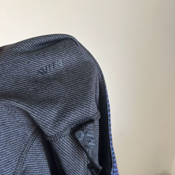 Peloton WITH Leggings Womens Size XXL High Rise Purple Stripe Wear it to Heart - Picture 5 of 6